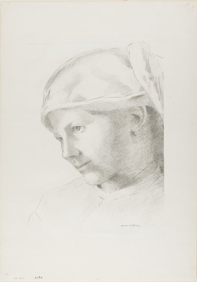 Chica de Odilon Redon