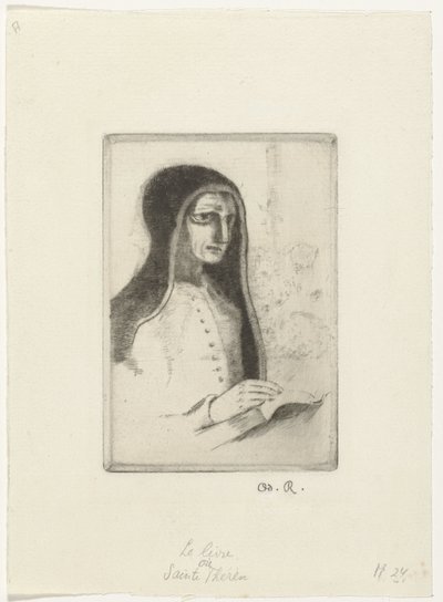 El libro El Libro (Santa Teresa) de Odilon Redon