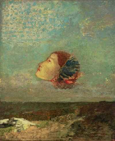 Homenaje a Goya, c.1895 de Odilon Redon