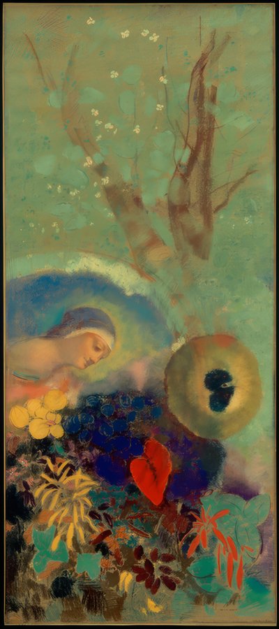 Homenaje a Leonardo da Vinci de Odilon Redon