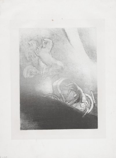 Cae al abismo... de Odilon Redon