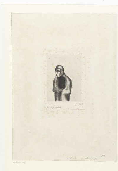 Prelato de Kleine Pequeño Prelado (título en el objeto) de Odilon Redon