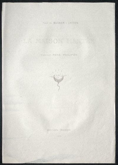 La Casa Embrujada, 1896 de Odilon Redon