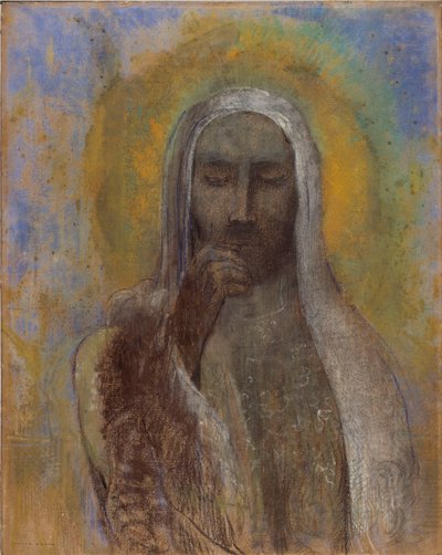 El Cristo del silencio de Odilon Redon