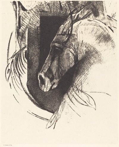 El corcel de Odilon Redon