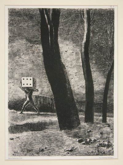 El jugador, del portafolio En el sueño de Odilon Redon