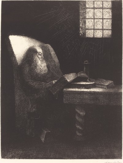 El lector de Odilon Redon