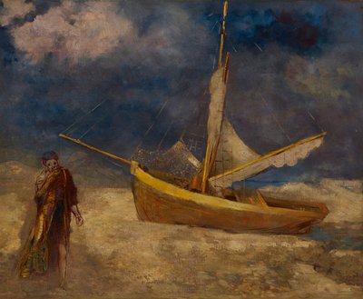 El pescador alienado de Odilon Redon