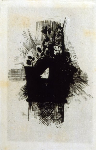 Las flores del mal de Odilon Redon