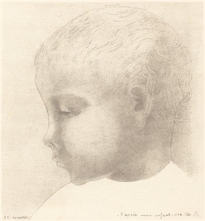 Mi Niño (Mon Enfant) de Odilon Redon