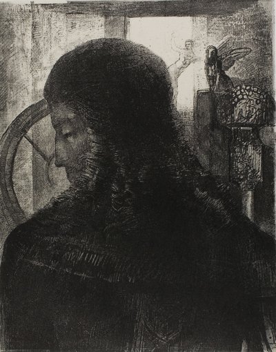 Viejo caballero de Odilon Redon