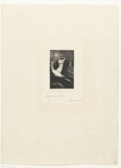 Sobrecarga de trabajo
Pasaje de un alma (título en el objeto) de Odilon Redon