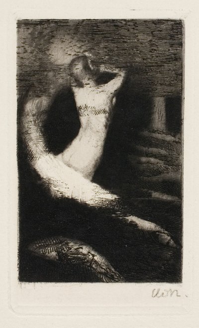 Paso de un alma de Odilon Redon