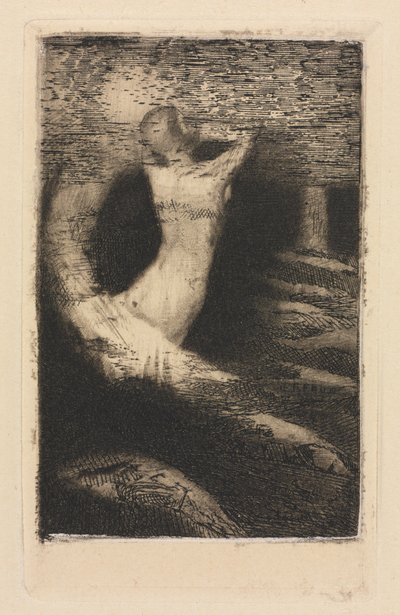 Paso de un alma de Odilon Redon