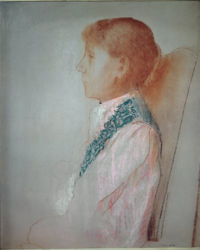 Retrato de Madame Odilon Redon de Odilon Redon