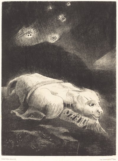 Cuando la vida despertaba en las profundidades de la materia oscura de Odilon Redon