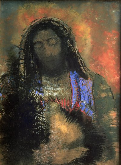 Sagrado Corazón, 1910 de Odilon Redon