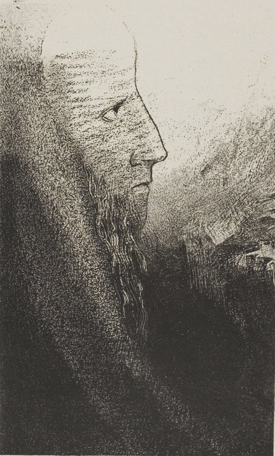 San Antonio: "¡Ayúdame, oh Dios mío!", lámina 2 de 24 de Odilon Redon