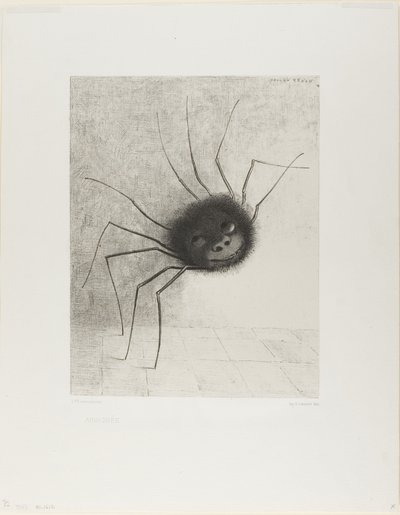 Araña de Odilon Redon