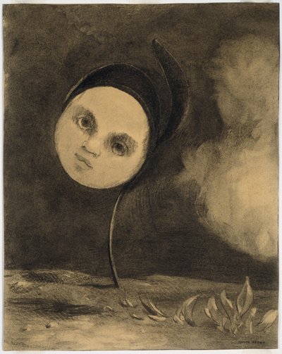 Flor extraña (Hermanita de los pobres) de Odilon Redon