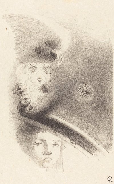 Cabeza de niño de Odilon Redon
