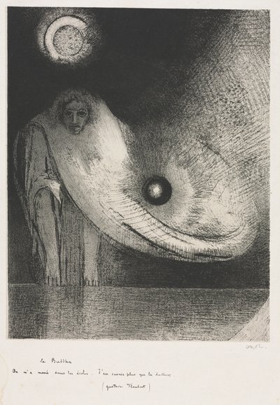 El Buda, 1895 de Odilon Redon