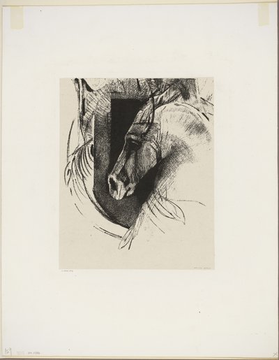 El corcel de Odilon Redon