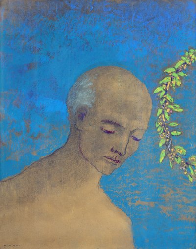 La corona, 1910 de Odilon Redon