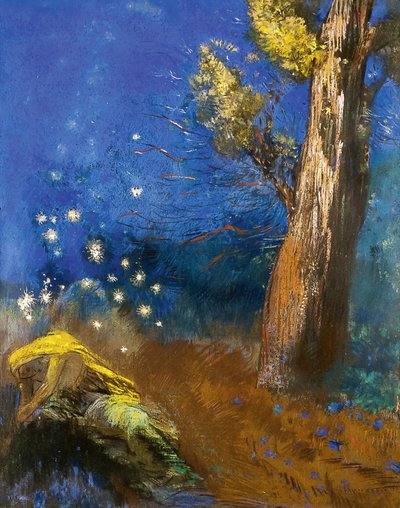La muerte de Buda de Odilon Redon