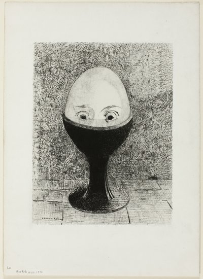 El huevo de Odilon Redon