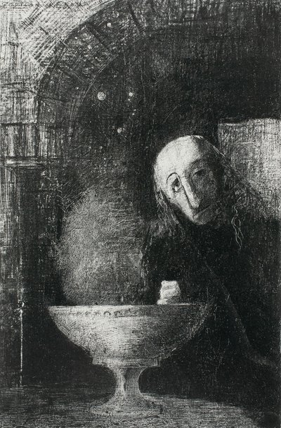 La búsqueda infinita, de Noche de Odilon Redon