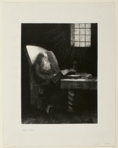El lector de Odilon Redon