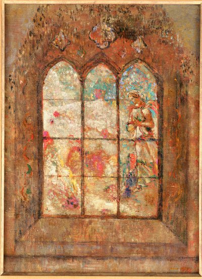 La vidriera de Odilon Redon