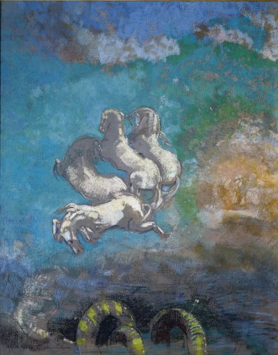 El carro de Apolo de Odilon Redon