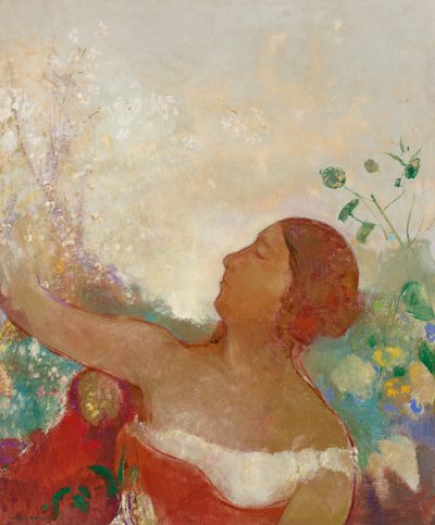 La niña predestinada, Ofelia de Odilon Redon