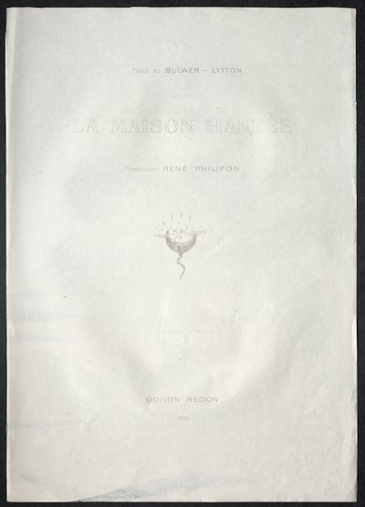 Title Plate de Odilon Redon