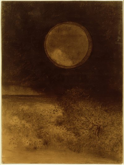 Reloj (Esfera) de Odilon Redon