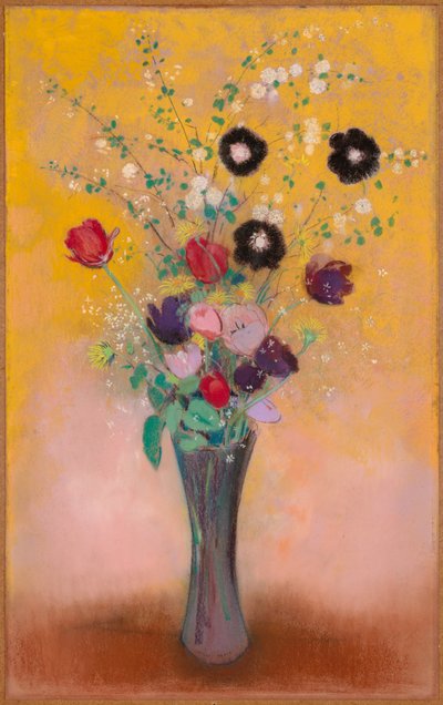 Jarrón de flores, 1916 de Odilon Redon