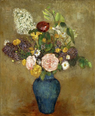 Jarrón de Flores de Odilon Redon
