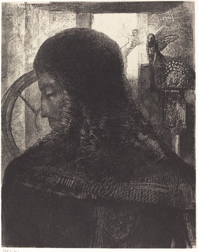 Viejo caballero de Odilon Redon