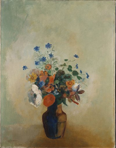 Flores silvestres, c.1902 de Odilon Redon