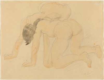 Dos desnudos de Odilon Roche