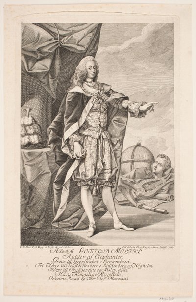 Adam Gottlob Moltke de Odvardt Helmoldt de Lode