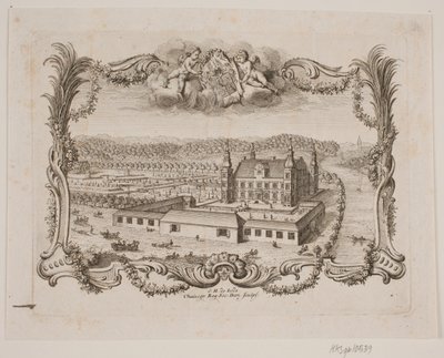 Engelsholm cerca de Vejle de Odvardt Helmoldt de Lode