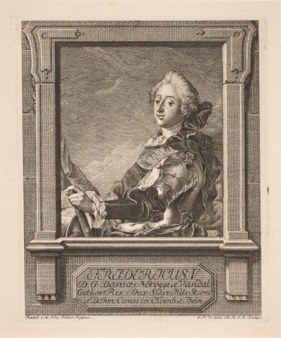 Federico V como príncipe de Odvardt Helmoldt de Lode