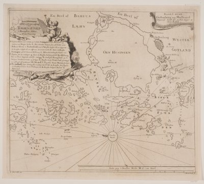 Ataque a la Antigua Elfborg por Tordenskjold en 1719 de Odvardt Helmoldt de Lode