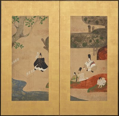 Una ceremonia Shinto de Ogata Kenzan