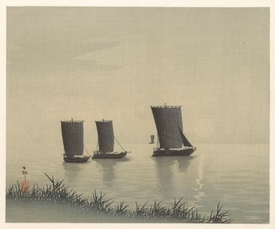 botes de pesca de Ohara Koson
