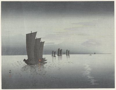 botes de pesca de Ohara Koson