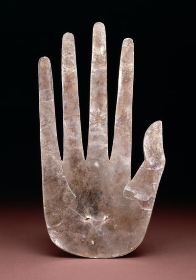 Recorte en forma de mano (200 a.C.-400 d.C.) de Ohio Hopewell culture
